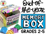 End of the Year Memory Box - Memory Book Alternative for G