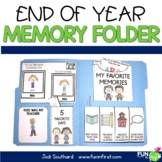 End of the Year Memory Folder