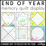 End of the Year Memory Quilt Reflection Activity | Bulleti