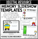 End of the Year Memory Slideshow (Digital Templates)