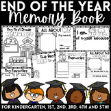 End of the Year Memory book for Kinder 1st 2nd 3rd 4th and