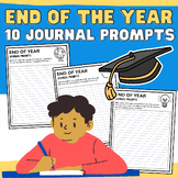 End of the Year:  Middle School 10 Journal Prompt: Last Da