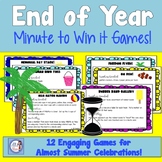 End of the Year Minute to Win it Games