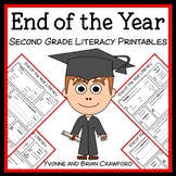 End of the Year No Prep Literacy | Second Grade Worksheets