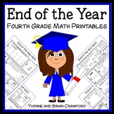 End of the Year No Prep Math | 4th Grade Math Worksheets |