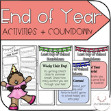End of the Year Activities + Countdown Ideas