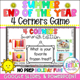 End of the Year Party Games | Fun Summer Activities | 4 Corners 