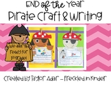 Kindergarten End of the Year Pirate Craft & Writing