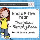 End of the Year Portfolio and Memory Book {Editable}