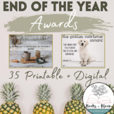 End of the Year Printable + Digital Awards: Metaphor Versi