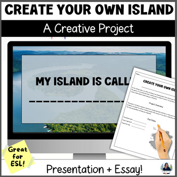Preview of After Testing Activity: Create Your Own Island Project for Middle & High School