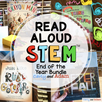 Preview of End of the Year READ ALOUD STEM™ Activities and Challenges BUNDLE #2