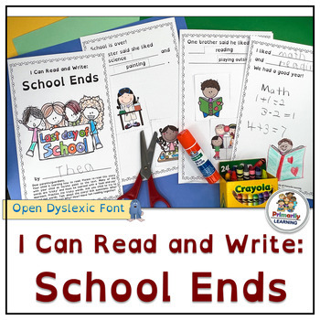 Preview of End of the Year Read & Write Emergent Readers Expand Sight Words & Vocabulary