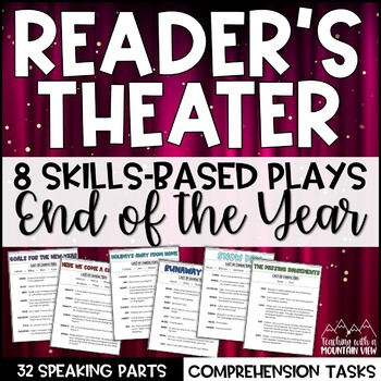 Preview of End of the Year Reader's Theater Scripts
