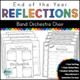 End of the Year Reflections for Band, Orchestra, and Choir