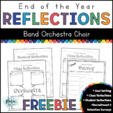 End of the Year Reflections for Band, Orchestra, and Choir