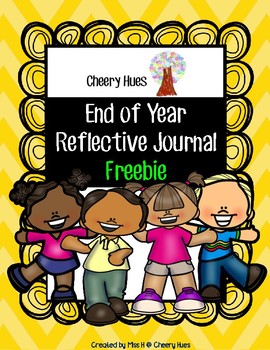 Preview of End of the Year Reflective Journal Literacy Activity