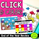 End of the Year Review for 2nd grade Questions Coloring Sh