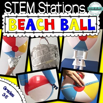 Preview of End of the Year STEM: Beach Ball Day!