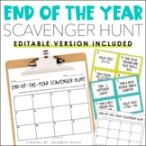 End of the Year Activities | End of the Year Scavenger Hunt