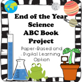 End of the Year Science ABC Book Project