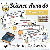 End of the Year Science Awards | PowerPoint Slides