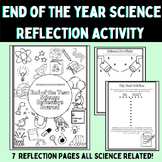 End of the Year Science Reflection