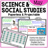 May End of the Year Science and Social Studies Activities