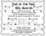 End of the Year "Silly" Awards