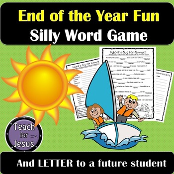 Preview of End of Year Activity - Parts of Speech Review Game