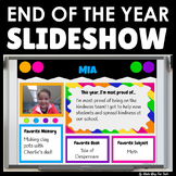 End of the Year Slideshow Template Google Slides | PowerPo