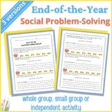End-of-the-Year Social Problem-Solving Activity