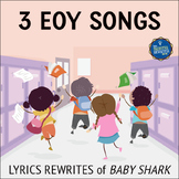 End of the Year Song Lyrics for Baby Shark