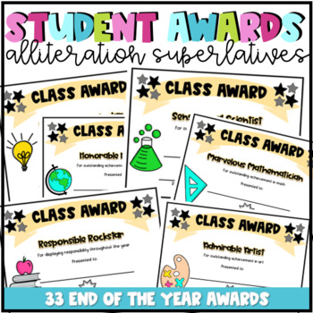 Preview of End of the Year Student Awards