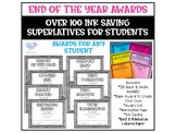 End of the Year Awards for Students | Superlatives | Ink S
