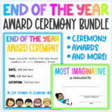 End of the Year Student Awards and Virtual Award Ceremony BUNDLE