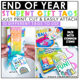 End of the Year Gift Tags for End of the Year Student Gift