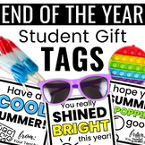End of the Year Student Gift Tags | EDITABLE