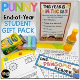 End of the Year Student Gift Tags and Summer Activity Book