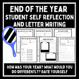 End of the Year Student Self Reflection Writing - Ginger Garden