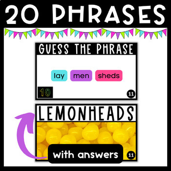 End of the Year Summer Activity | Gibberish Guess the Phrase Game