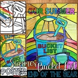 End of the Year, Summer Bucket List, Collaborative Poster,