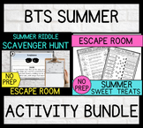 End of the Year Summer Escape Rooms for Last Day or Week o