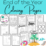 End of the Year / Summer Fun Activity Book / Coloring Pages
