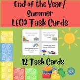 End of the Year/ Summer LEGO STEM No-Prep Task Card Activi