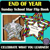 End of the Year Sunday School Craft - Star Flip Book