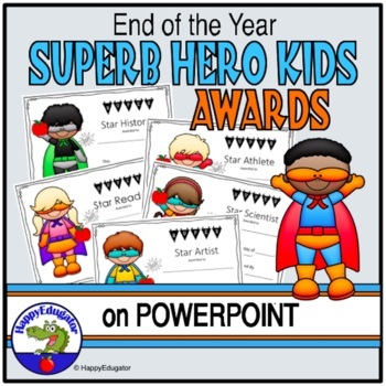Preview of End of the Year Superb Hero Awards Digital and Print