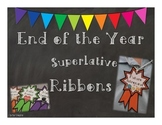 End of the Year Superlative Ribbons