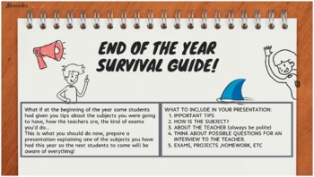 Preview of End of the Year Survival Guide