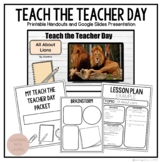Teach the Teacher Day! - End of the Year Activities